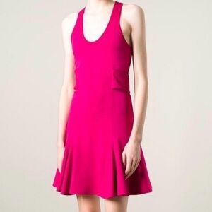 Givenchy Fit and Flare Magenta Mini Dress-Size S/US 2-4